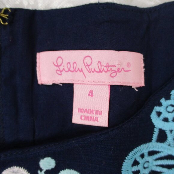 LILLY PULITZER Stephanie Shift Dress Size 4 - Picture 6 of 10